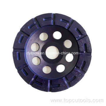 "U" Row Diamond Cup Grinding Wheel for Grinding Concrete Surface and Floor